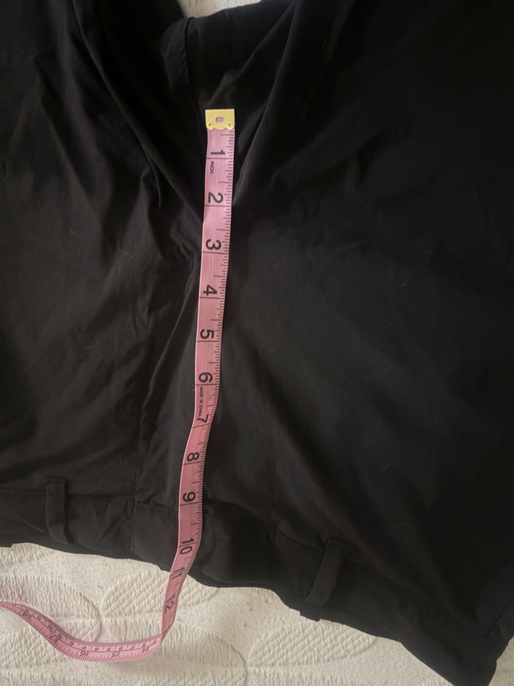 J. Crew Black Flat-Front Tech Stretch Men’s Shorts 34 waist 10.5 inch inseam - Picture 7 of 8